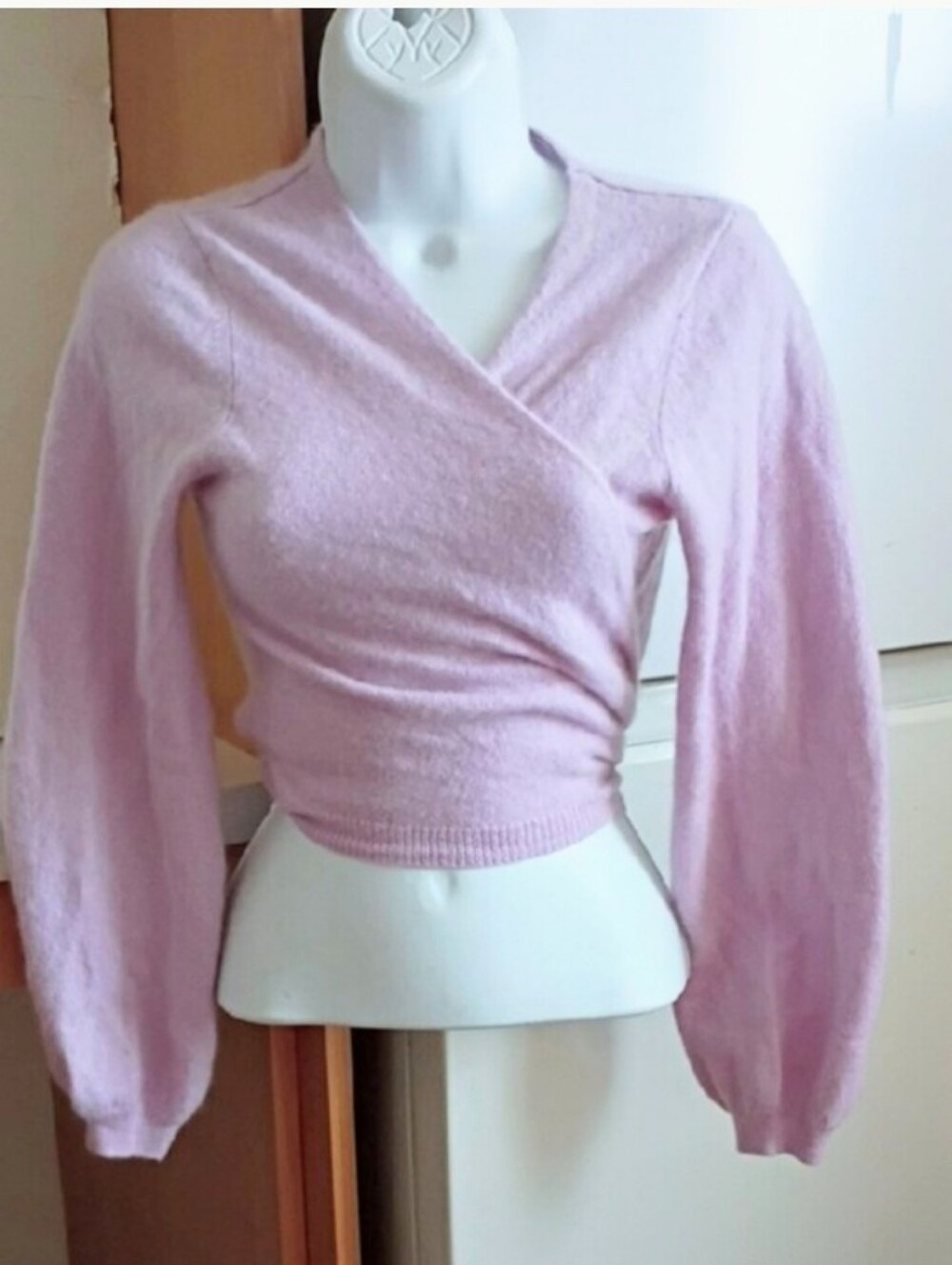 Crush Cashmere Cardigan Wrap Sweater sz 1